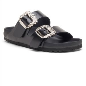 Manolo Blahnik x Birkenstock Arizona